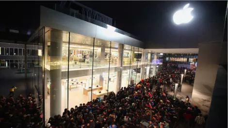 Off the scales as Apple smashes record iPhone sales...