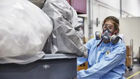 New half-mask respirator offers comfort and safety