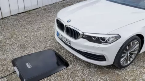 BMW launches wireless EV charger