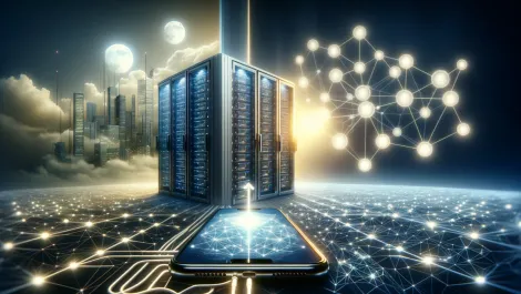 A pinch of blockchain: Partially decentralising an app