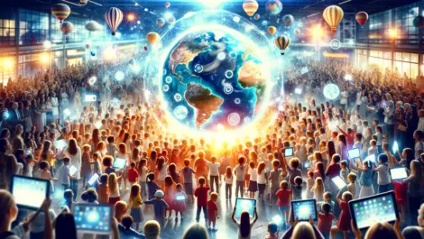 Touchable Earth wins at Kids Judge Bett 2024 event
