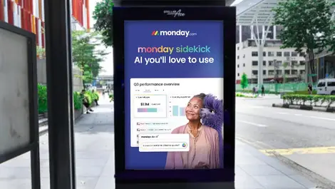 monday.com launches playful AI campaign to combat workplace angst