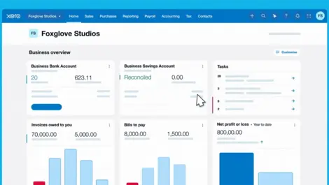Xero unveils customisable homepage packed with widgets