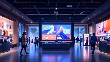 Barrows & QSIC sync in‑store audio with digital video